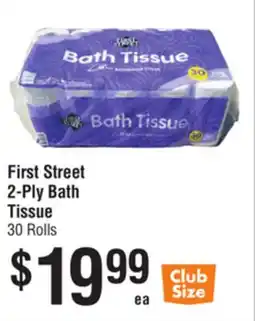 Smart & Final First Street 2-Ply Bath Tissue offer