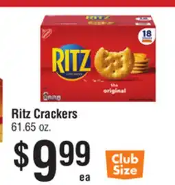 Smart & Final Ritz Crackers offer