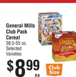 Smart & Final General Mills Club Pack Cereal offer