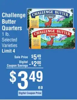 Smart & Final Challenge Butter Quarters offer