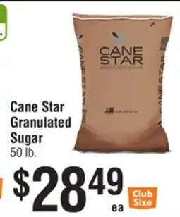 Smart & Final Cane Star Granulated Sugar offer