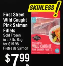 Smart & Final First Street Wild Caught Pink Salmon Fillets offer