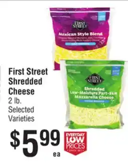 Smart & Final First Street Shredded Cheese offer