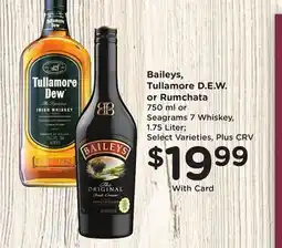 Ralphs Baileys, Tullamore D. E. W. or Rumchata offer