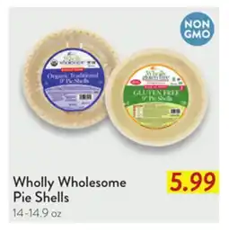 Fresh Thyme Wholly Wholesome Pie Shells offer