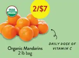 Fresh Thyme Organic Mandarins offer