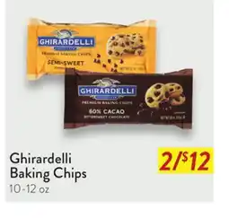 Fresh Thyme Ghirardelli Baking Chips offer