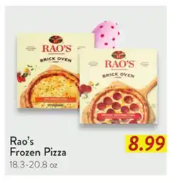 Fresh Thyme Rao's Frozen Pizza offer