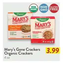 Fresh Thyme Mary's Gone Crackers Organic Crackers offer