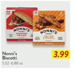 Fresh Thyme Nonni's Biscotti offer