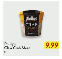 Fresh Thyme Phillips Claw Crab Meat offer