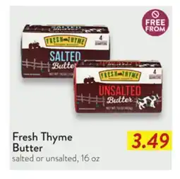 Fresh Thyme Fresh Thyme Butter offer