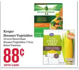 Mariano's Kroger Steamer Vegetables offer