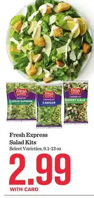 Mariano's Fresh Express Salad Kits offer
