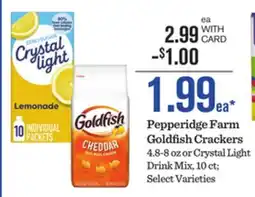 Mariano's Pepperidge Farm Goldfish Crackers offer