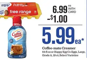 Mariano's Coffee-mate Creamer offer