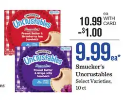 Mariano's Smucker's Uncrustables offer
