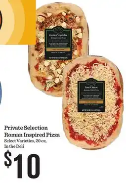 Mariano's Private Selection Roman Inspired Pizza offer