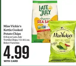 Mariano's Miss Vickie's Kettle Cooked Potato Chips offer