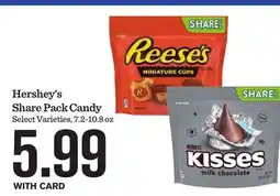Mariano's Hershey's Share Pack Candy offer