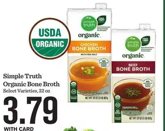 Mariano's Simple Truth Organic Bone Broth offer