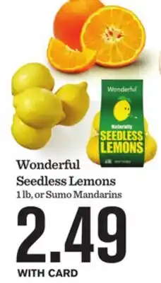 Mariano's Wonderful Seedless Lemons offer