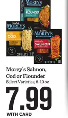 Mariano's Morey´s Salmon, Cod or Flounder offer