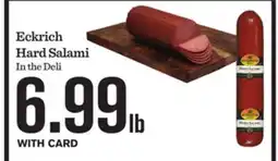Mariano's Eckrich Hard Salami offer