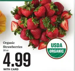 Mariano's Organic Strawberries offer