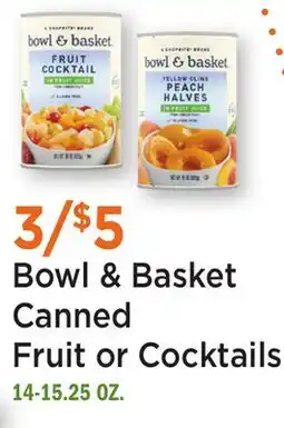 Heinen's Bowl & Basket Canned Fruit or Cocktails offer
