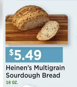 Heinen's Heinen's Multigrain Sourdough Bread offer