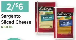 Heinen's Sargento Sliced Cheese offer