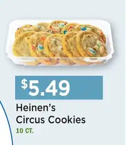 Heinen's Heinen's Circus Cookies offer