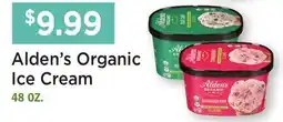 Heinen's Alden's Organic Ice Cream offer