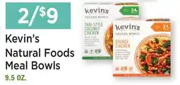 Heinen's Kevin's Natural Foods Meal Bowls offer