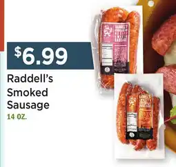 Heinen's Raddell's Smoked Sausage offer