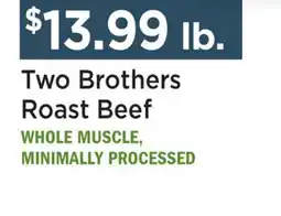 Heinen's Two Brothers Roast Beef offer