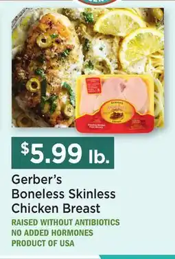 Heinen's Gerber's Boneless Skinless Chicken Breast offer