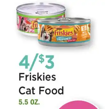 Heinen's Friskies Cat Food offer
