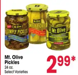 Jewel-Osco Mt. Olive Pickles offer