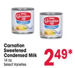 Jewel-Osco Carnation Sweetened Condensed Milk offer