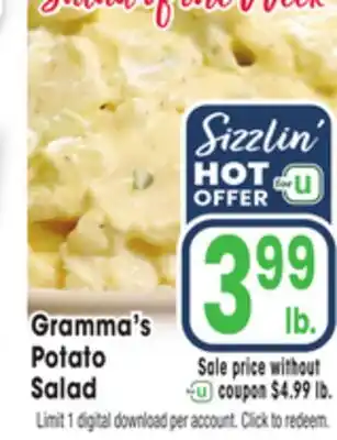 Jewel-Osco Gramma's Potato Salad offer