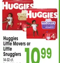 Jewel-Osco Huggies Little Movers or Little Snugglers offer
