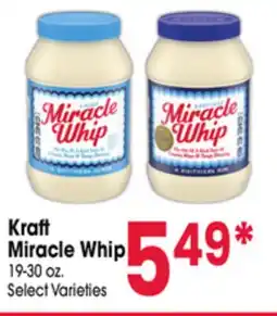 Jewel-Osco Kraft Miracle Whip offer