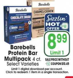 Jewel-Osco Barebells Protein Bar Multipack offer
