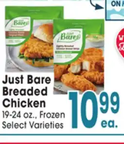 Jewel-Osco Just Bare Breaded Chicken offer