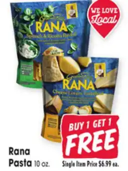 Jewel-Osco Rana Pasta offer