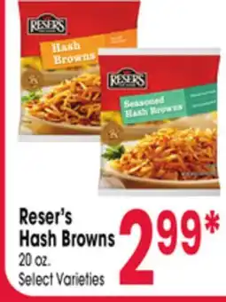 Jewel-Osco Reser's Hash Browns offer