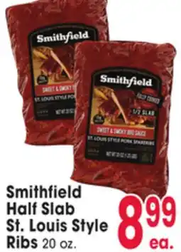 Jewel-Osco Smithfield Half Slab St. Louis Style Ribs offer