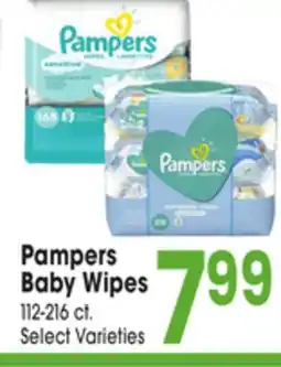 Jewel-Osco Pampers Baby Wipes offer
